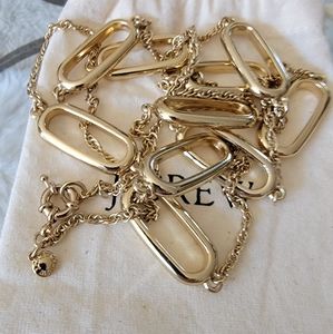 J. CREW gold chain necklace